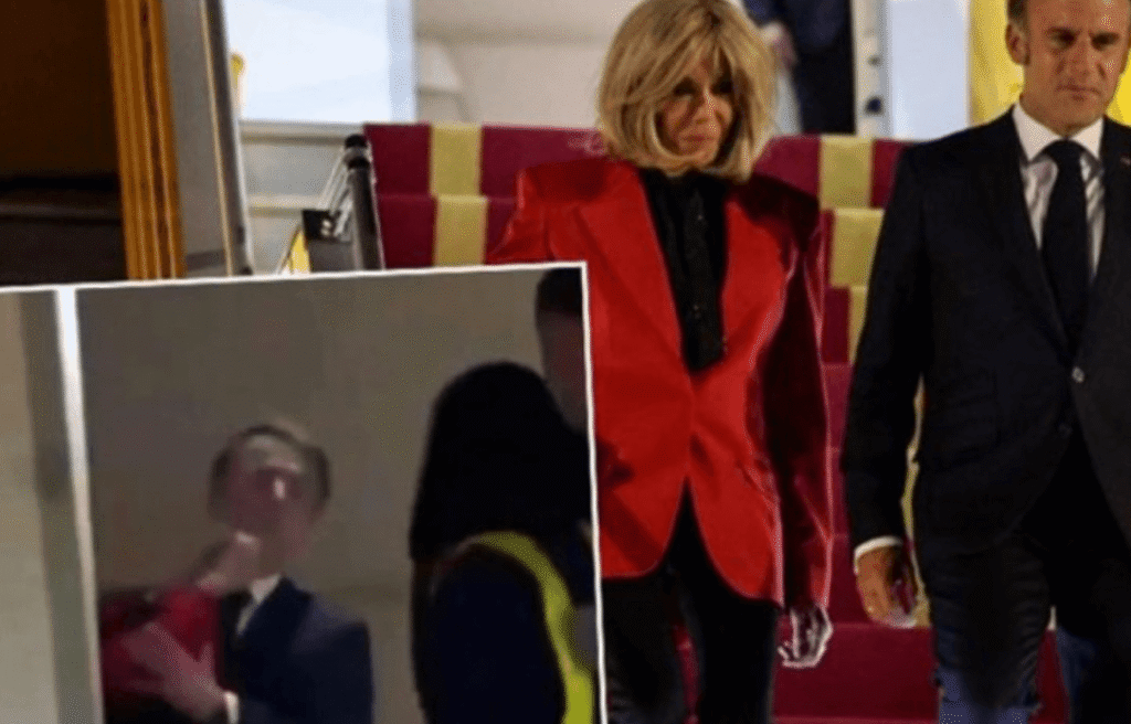 Emmanuel Macron Slapped by Wife